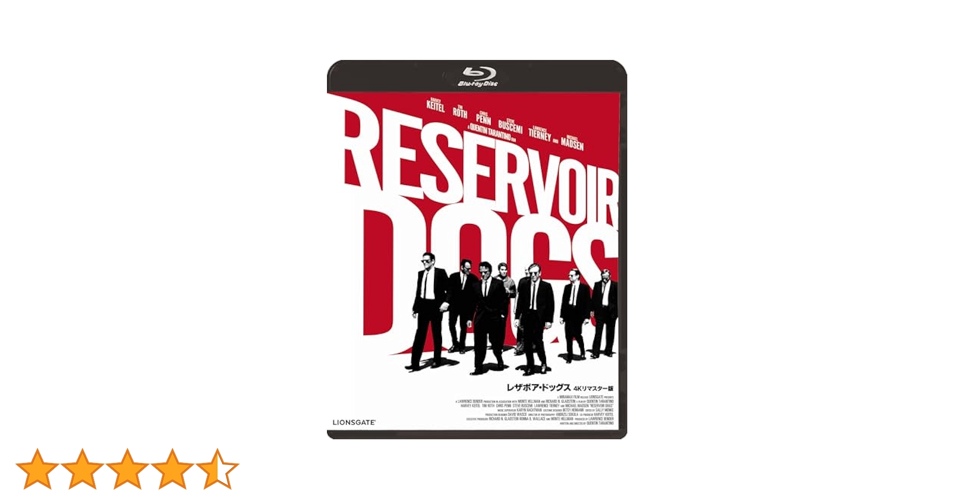 Amazon.co.jp: レザボア・ドッグス 4Kリマスター版 Blu-ray [Blu